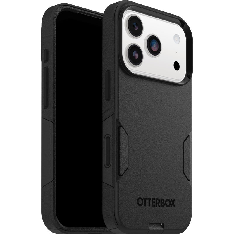 OtterBox Commuter Apple iPhone 18 Pro / iPhone 17 Pro (6.3') Case Black - (77-98323), DROP+ 3X Military Standard,7 Years Warranty