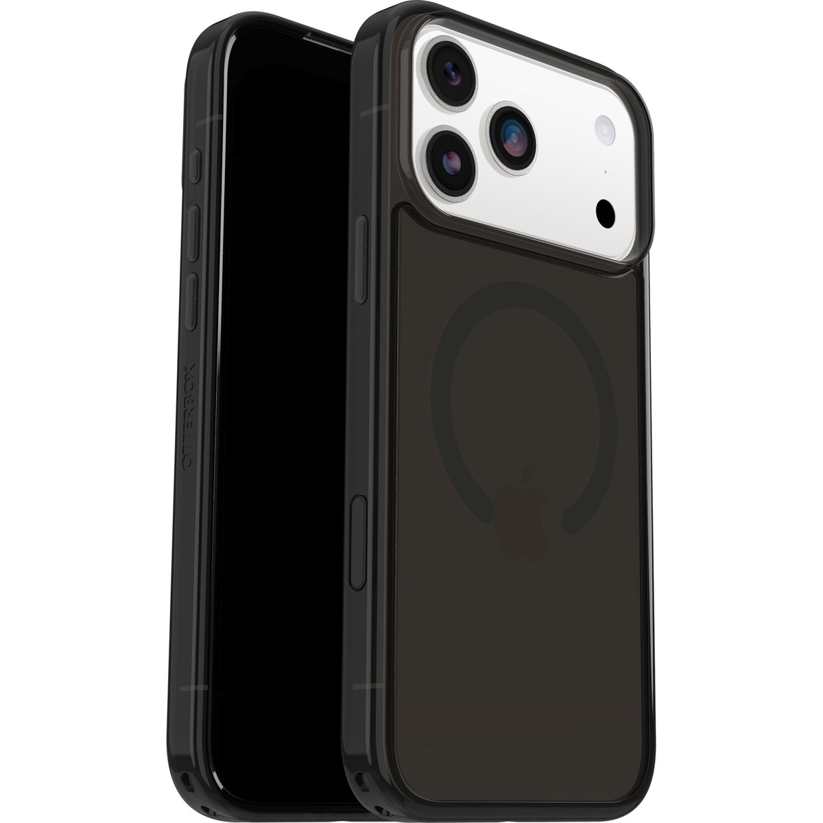 OtterBox Symmetry Clear MagSafe Apple iPhone 18 Pro Max / iPhone 17 Pro Max Black Mist (Clear/Black) -(77-98877), 7 Years Warranty