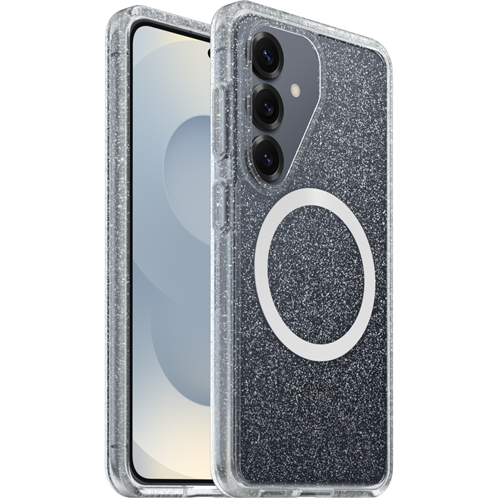 OtterBox React Magnets Samsung Galaxy S26 5G (6.3') Case Stardust (Clear) - (77-99947),DROP+ Military Standard,Raised Edges,7 Years Warranty