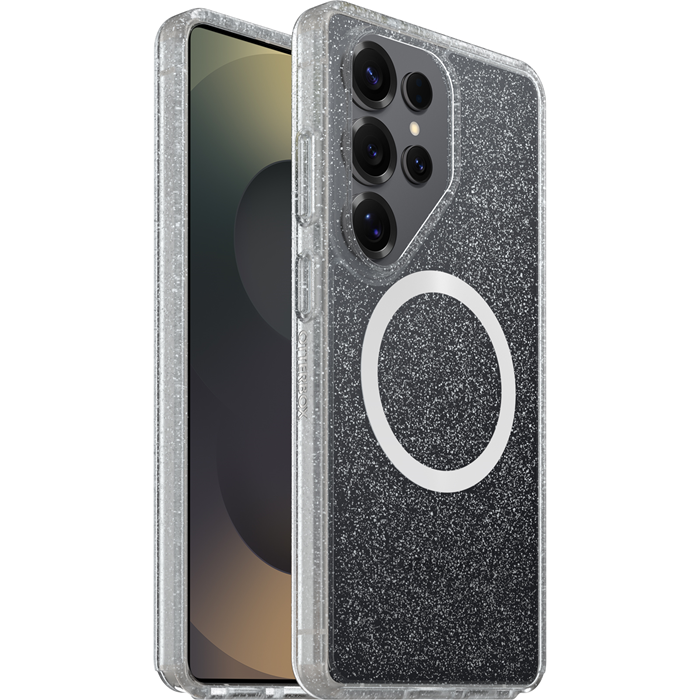 OtterBox React Magnets Samsung Galaxy S26 Ultra 5G (6.9') Case Stardust (Clear) - (77-99949),DROP+ Military Standard,Raised Edges,7 Years Warranty