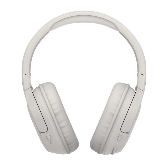 Belkin SoundForm Surround Wireless Over-The Ear Headphones  + USB-C Cable (1.2M) + Audio Cable (3.5mm) (1.2M)  - Sand (AUD009fqSA), 2 Years Warranty