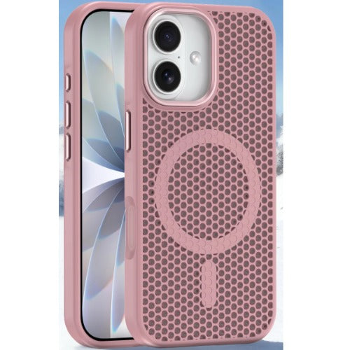 USP Apple iPhone 17 (6.3') Armor 3D Mesh Case with MagSafe Pink - Fragiile Surface, TPU Bumper, Drop Resistance, Scratch Protection,  5 Years Warranty