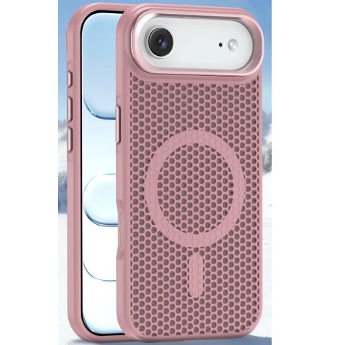 USP Apple iPhone 17 Air (6.5') Armor 3D Mesh Case with MagSafe Pink- Fragiile Surface, TPU Bumper, Drop Resistance, Scratch Protection, 5 Years Warran