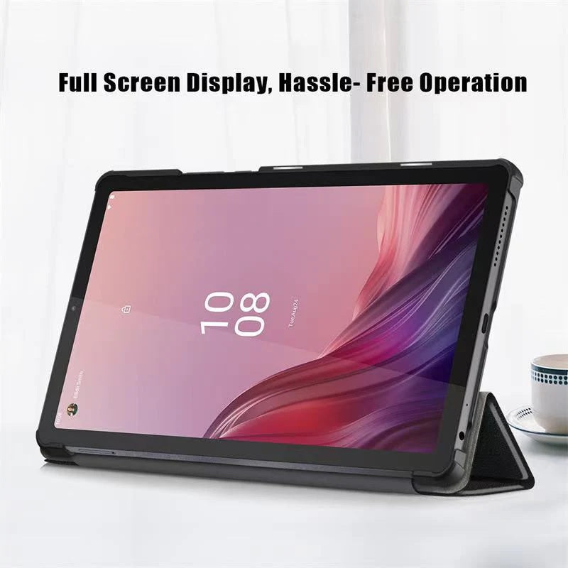 USP Lenovo Idea Tab Pro (12.7') Folio Case Black - Anti-Scratch Microfiber Interior, PU Leather, Wear Resistant, Soft Touch, 5 Years Warranty