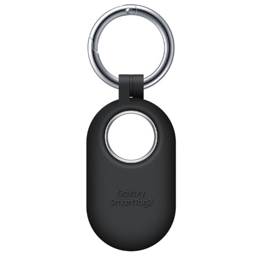 Samsung Galaxy SmartTag 2 Silicon Case - Black (EF-PT560CBEGWW),*AU STOCK*,Soft-Touch Protection, Built-in Carabiner Ring, 1 Years Warranty