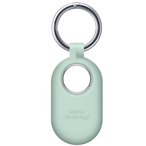 Samsung Galaxy SmartTag 2 Silicon Case - Mint (EF-PT560CMEGWW),*AU STOCK*,Soft-Touch Protection, Built-in Carabiner Ring, 1 Years Warranty