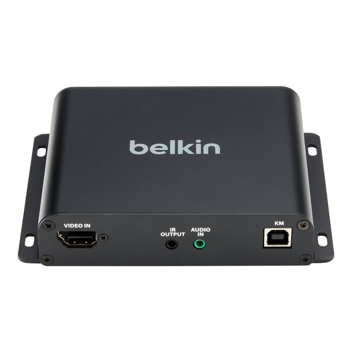 Belkin Cybersecurity and Secure KVM Extender Transmitter Copper CAT6 - Universal Video, UHD 4K@60Hz 4:2:0 up to 100m, TAA compliance, 3-Year Warranty