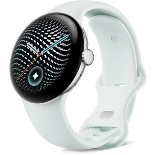 Google Pixel Watch 5 Wi-Fi (41mm) - Polished Silver with Fog Active Band (2nd Gen)(GA10898-US) *AU STOCK*, AMOLED, 3GB/64GB, 332mAh, 2 Years Warranty