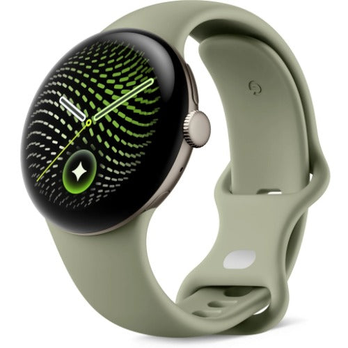 Google Pixel Watch 5 WiFi (41mm) - Satin Pyrite with Olive Active Band (2nd Gen)(GA11567-US) *AU STOCK*, AMOLED, 3GB/64GB, 332mAh, 2 Years Warranty