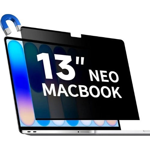 USP Apple MacBook Neo (13') (A18 Pro) Magnetic Removable Privacy Screen Protector - Matte Anti-Glare Coating,5 Years Warranty