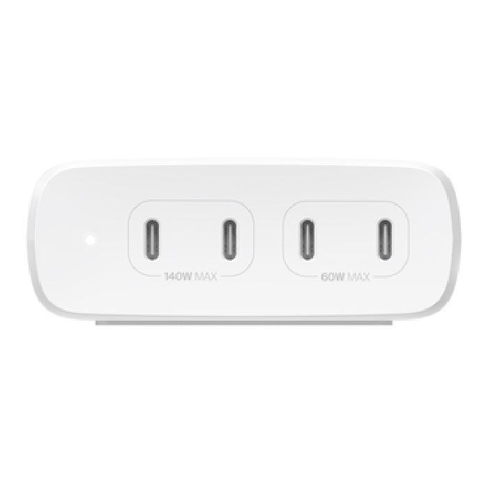 Belkin BoostCharge Pro 200W 4-Port USB-C GaN Laptop Charger (WCH015auWH), PPS, Universal compatibility, CEW $2500 , 1.5M Power Cord, 2-year Warranty