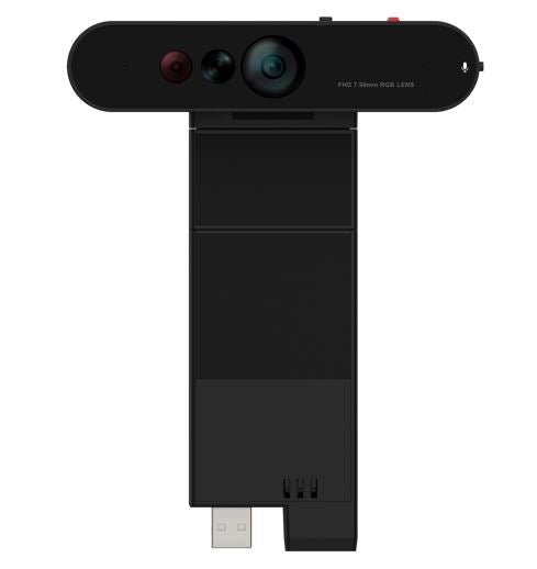 LENOVO ThinkVision MC60 Monitor Webcam 1080p IR & RGB dual webcam Microsoft Teams certified 65/78/90 Â°wide range FOV Smart Traffic Light Microphone