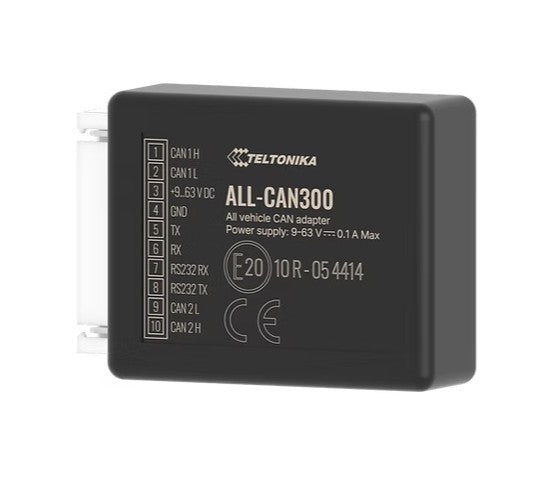 Teltonika Telematics CAN adapter for reading CAN bus data from any vehicle and any kind of transport