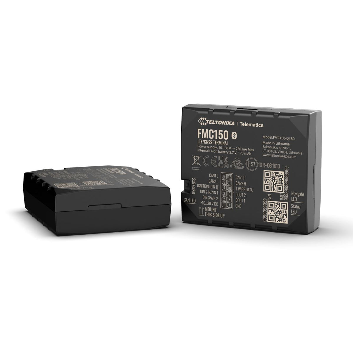 Teltonika FMC150 - Advanced 4G LTE Cat 1 GPS Tracker with Integrated CAN Data Processor