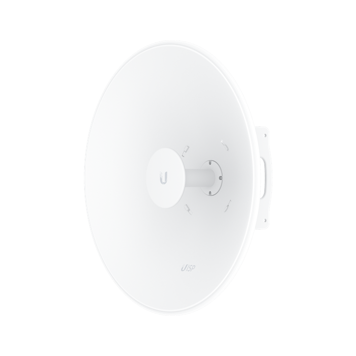 Ubiquiti UISP Dish, 30 dBi Dish Antenna, 5.15-6.875 GHz Frequency Range, 30+ km PtP Link Range, Compatible AF 5XHD & RP 5AC,