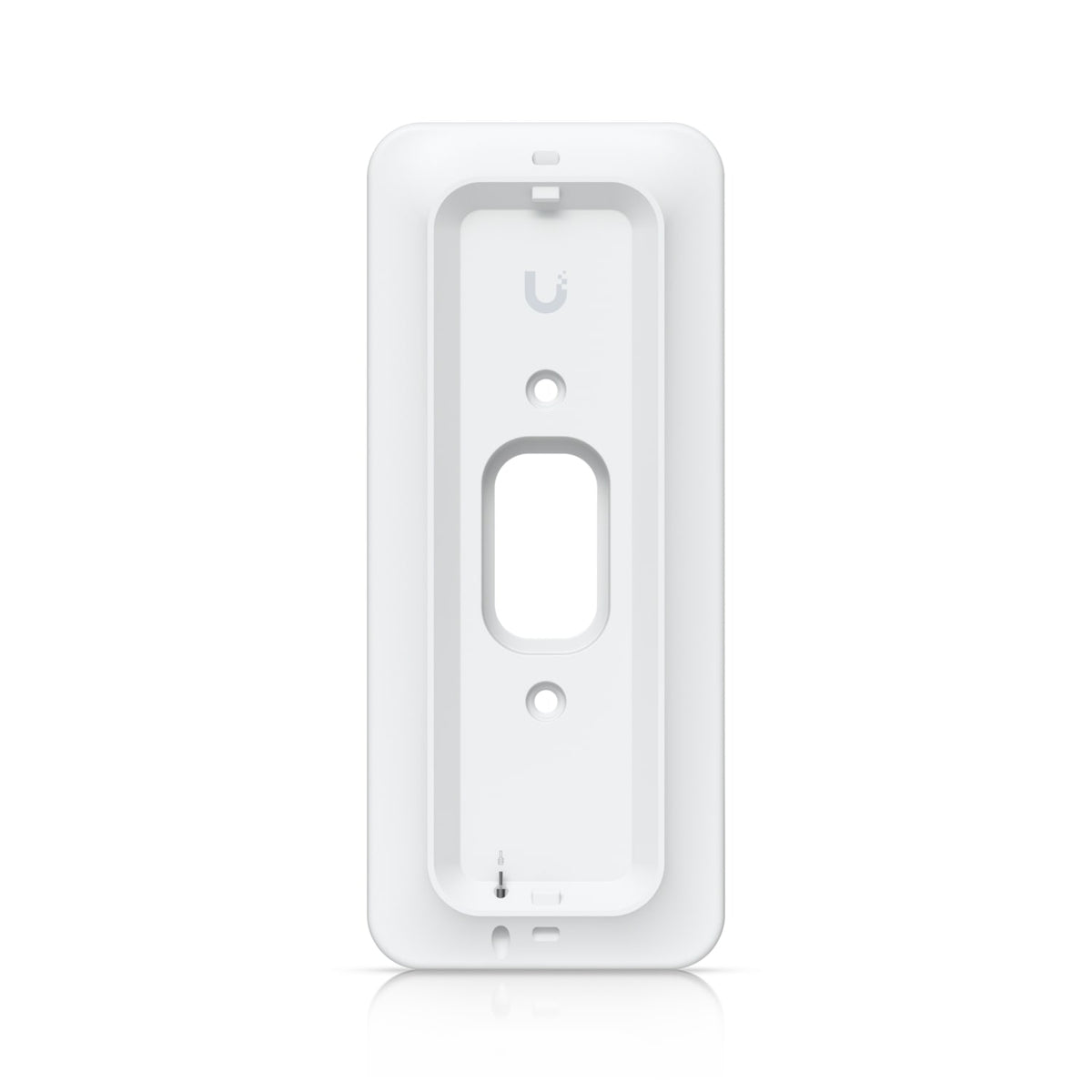 Ubiquiti G4 Doorbell Pro PoE Gang Box Mount, White,Secure, Flat/ 25Â° Angled Wedge Angled Mounting Plate, Compatible NHU-UVC-G4-DBELL-POE