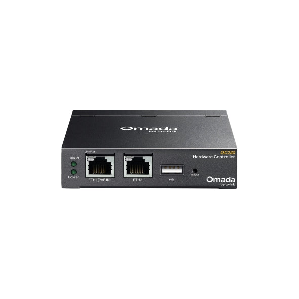 (E)TP-Link OC220 Omada Hardware Controller, Centralised Management Up to 100 Omada APs, 10 Omada gateways, a maximum of 20 Omada switches, and