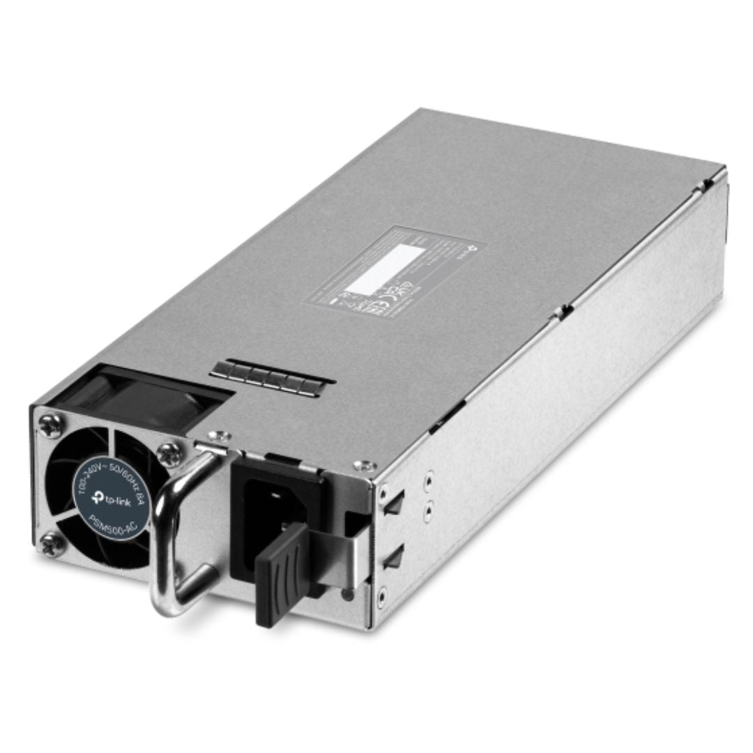 TP-Link PSM500-AC AC Power Supply Module , Hot swappable power supply module, 100 Vâ€“240 V~ 50/60 Hz input, 53.5 VDC output, Suitable for L3 PoE switch
