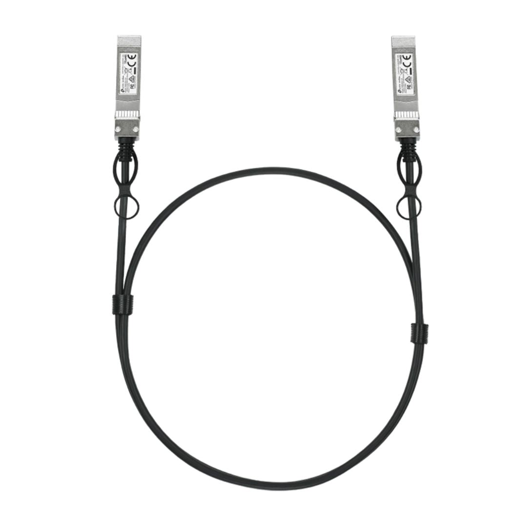 (CH)TP-Link SM6220-1M Omada 1 Meter 25G SFP28 Direct Attach Cable,  Up to 1 m Distance, Support data rate of 25Gbps and 10Gbps, Compatible with 25G SF
