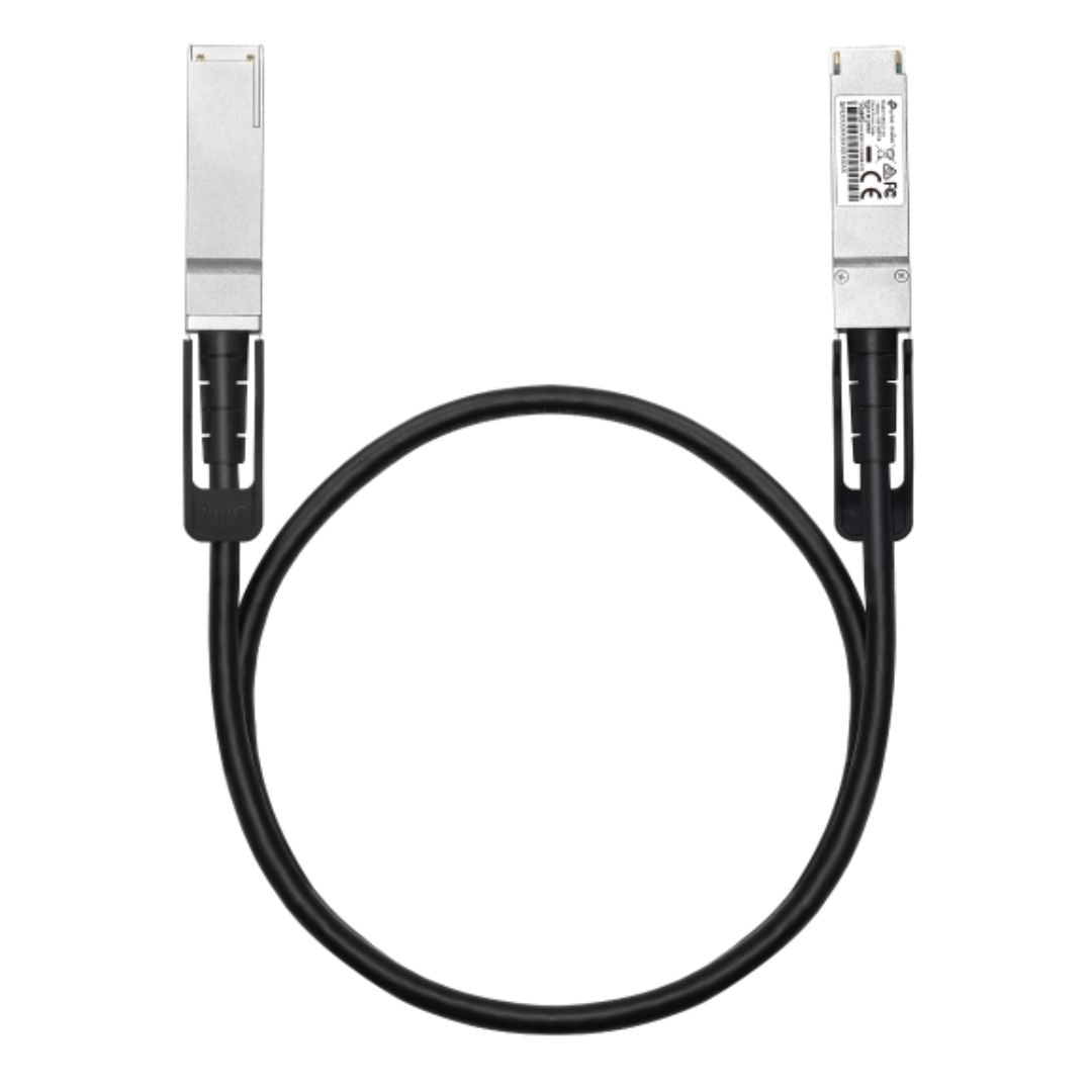 (CH)TP-Link SM9220-1M Omada 1 Meter 100G QSFP28 Direct Attach Cable ,Up to 1 m Distance, Support data rate of 100Gbps and 40Gbps, Compatible with 100G