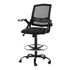 Artiss Office Chair Drafting Stool Mesh Chairs Black