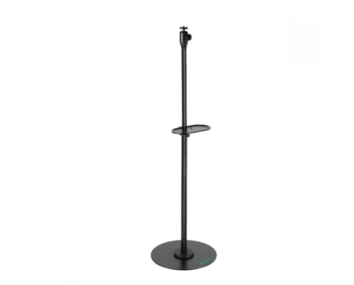 (LS) mbeatÂ® activiva Universal Mini Projector Floor Stand offers 360Â° rotation, adjustable height, and universal compatibility