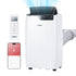 Devanti Portable Air Conditioner Dehumidifier Fan 12000BTU