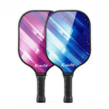 Everfit Pickleball Paddle Set Fibreglass Racquet Honeycomb Core With Bag 
