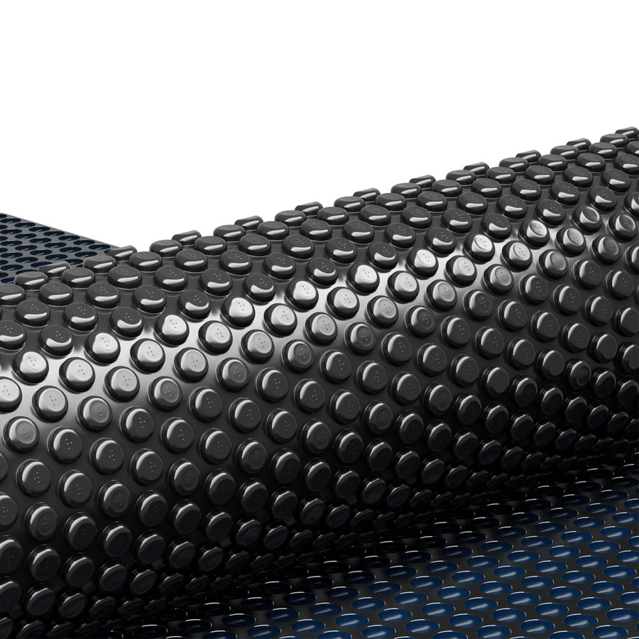 Aqua Buddy Pool Cover 600 Micron 11x4.8m Swimming Pool Solar Blanket Blue Black