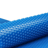 Aqua Buddy Pool Cover 600 Micron Bubble Heat Solar Blanket Shed Blue 9.5x5m