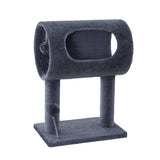i.Pet Cat Tree 53cm Scratching Post Tower Scratcher Wood Condo House Trees Grey