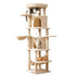 i.Pet Cat Tree Tower 167cm Large Scratching Post Furniture Scratcher House Beige