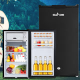 Glacio 95L Portable Fridge Freezer Bar Upright 12V/24V/240V Camping Caravan