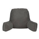 Giselle Reading Pillow Back Rest Lumbar Support Cushion Grey