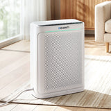 Devanti Air Purifier HEPA Air Cleaner Digital Display Bedroom White