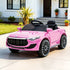 Rigo Kids Electric Ride On Car Toys Cars Headlight Music Remote Control 12V Pink