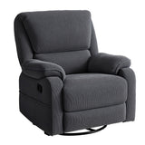 Artiss Rocking Recliner Chair 360 Swivel Massage Heated Reclining Chairs