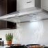 Devanti 900mm Range Hood 90cm Rangehood Stainless Steel