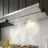 Devanti 900mm Range Hood 90cm Slide out Rangehood Stainless Steel