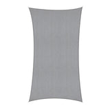 Instahut Sun Shade Sail Cloth 98% UV Block Outdoor Canopy Rectangle 2X5M Grey