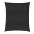 Instahut Sun Shade Sail Cloth 98% UV Block Outdoor Canopy Rectangle 5X6M Black