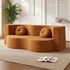 Artiss Folding Sofa Bed Floor Couch 2-in-1 Convertible Futon Loveseat Orange