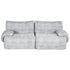 Artiss 2 Seater Sofa Modular Sectional Sofas Couch Bed No Assembly Living Room Grey