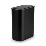 Devanti Automatic Trash Bin with Lid 25L Motion Sensor Kitchen Bin Touchless Garbage Can Plastic Slim Rubbish Bin with Liner Holder for Kitchen, Home, Office, Black