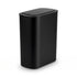 Devanti Automatic Trash Bin with Lid 25L Motion Sensor Kitchen Bin Touchless Garbage Can Plastic Slim Rubbish Bin with Liner Holder for Kitchen, Home, Office, Black