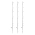 Giantz Electric Fence Posts 20pcs Electric Fence Poly White