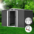 Giantz Garden Shed 2.58x3.14M w/Metal Base Sheds Outdoor Storage Workshop Shelter Sliding Door