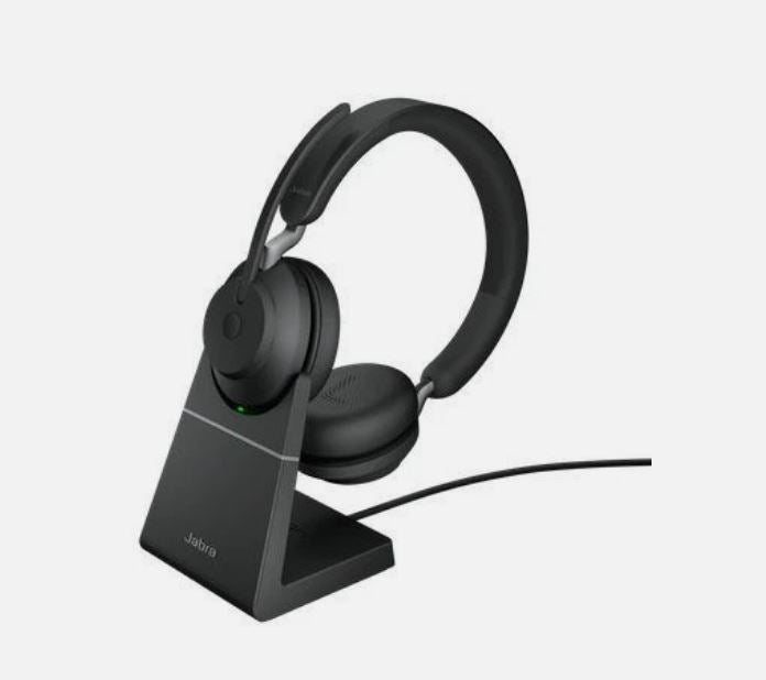 Jabra Evolve2 65 - 5 Deskstand USB-C, Black
