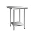 Cefito 760x760mm Stainless Steel Kitchen Bench 430