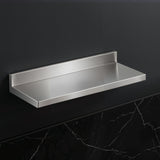 Cefito 610 x 220mm 430 Stainless Steel L-Shaped Kitchen Wall Shelf